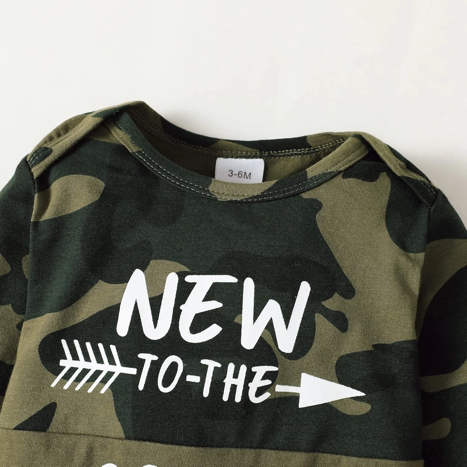 Newborn Infant Baby Boy Clothes Fall Winter Outfits New to The Crew Outfit Toddler Baby Boy Clothes Set