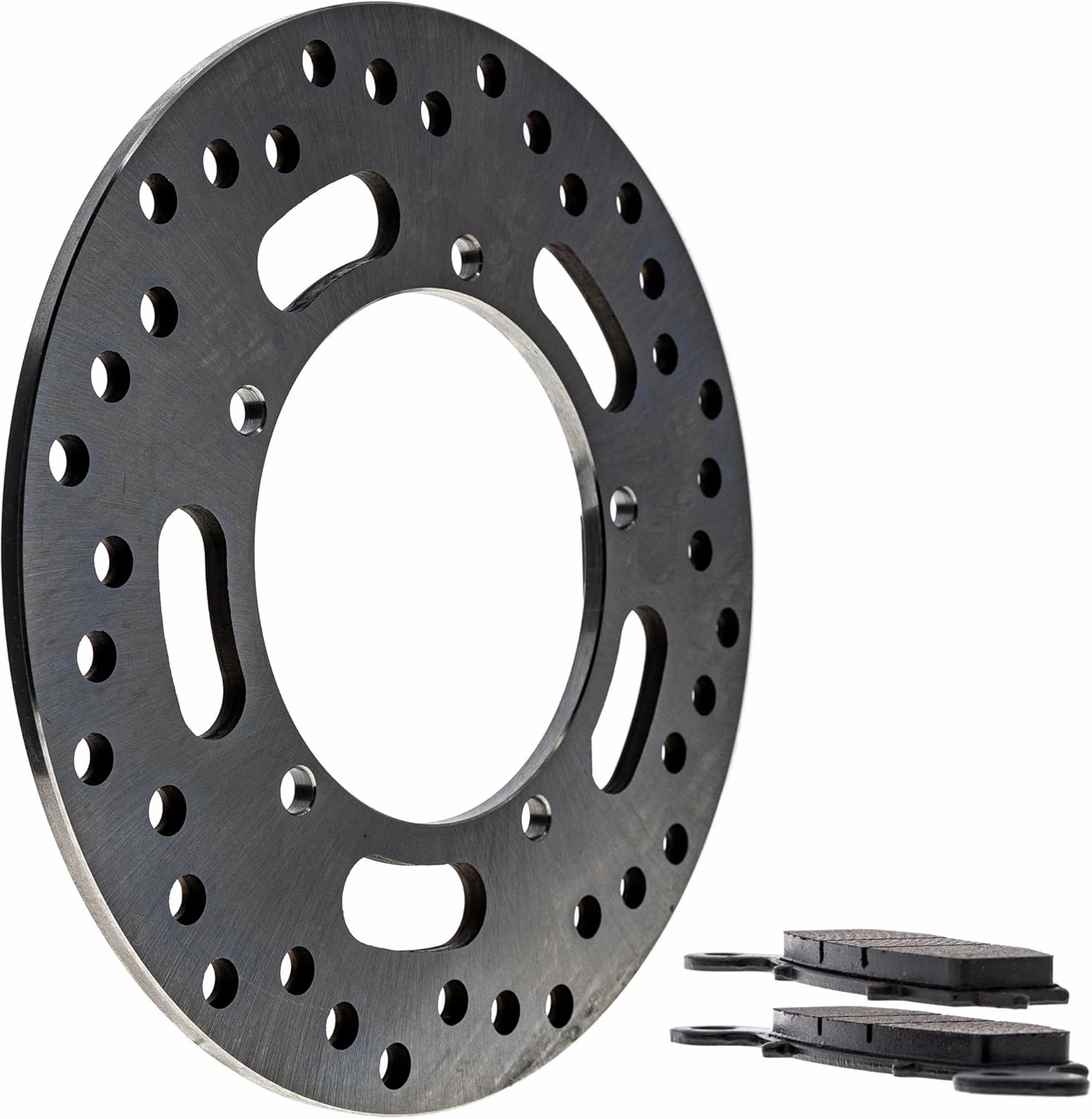 NICHE Rear Right Brake Rotor Pad Kit Semi Metallic For Kawasaki Vulcan 900 43082-1237 43082-1226 41080-0093-CM