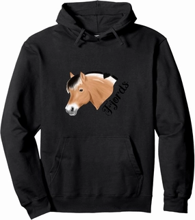 Norwegian Fjord Horse for Fjords rider Pullover Hoodie
