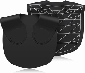 Noverlife Large Silicone Hair Cutting Guide Collar with Haircut Guidelines, Weighted Neck Wrap Haircutting Pad for Salon