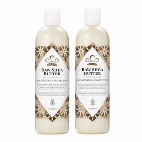 Nubian Heritage Body Wash for Dry Skin Raw Shea Butter Paraben Free Body Wash, 13 Fl Oz (Pack of 2)