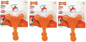Nylabone (3 Pack Dura Chew Axis Bone Dog Chew Toy