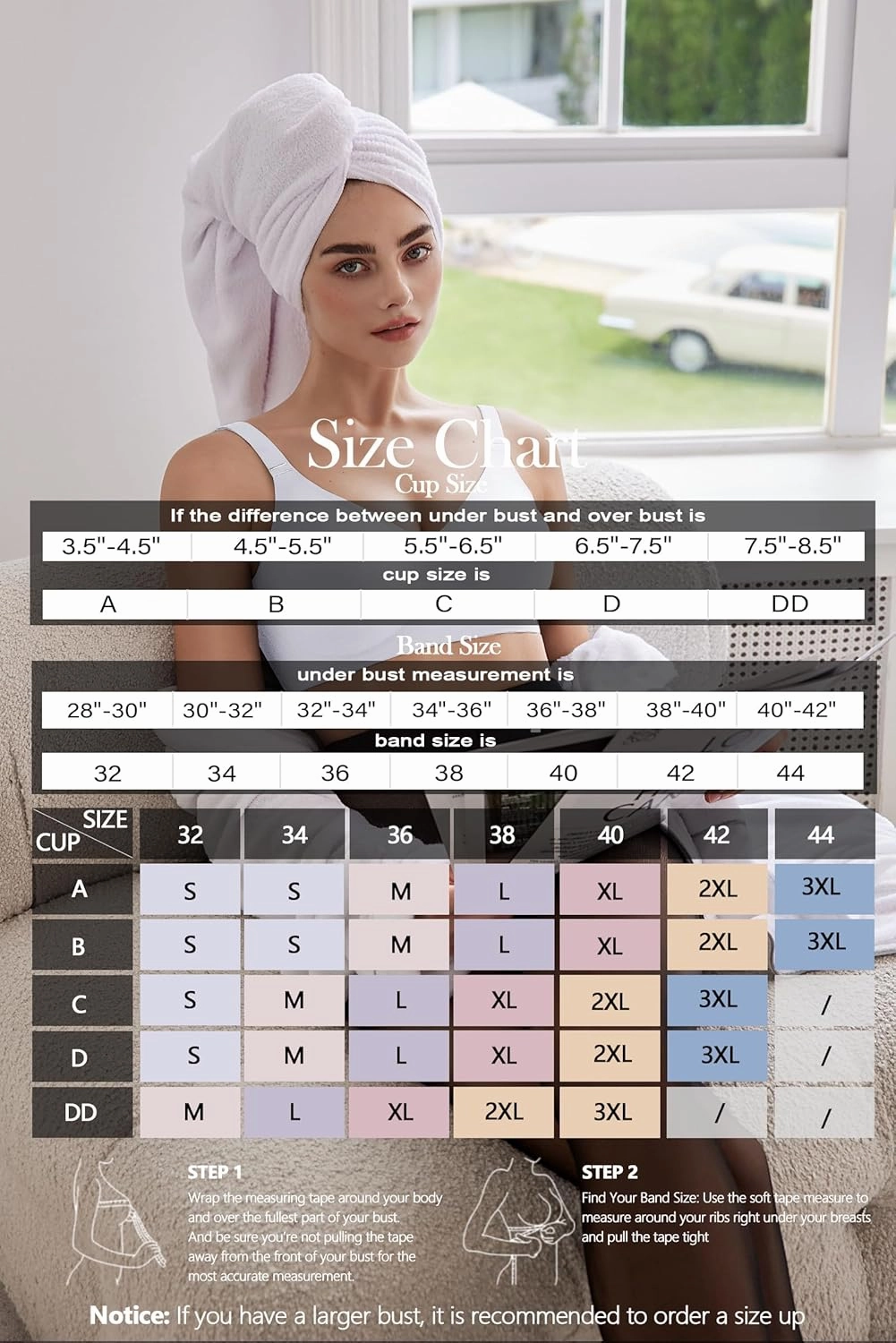 OEAK Women Comfortable Push Up Bras Wireless Seamless Full Coverage Bralette Buttery Soft Everyday Tshirt Bra Convertible Bra