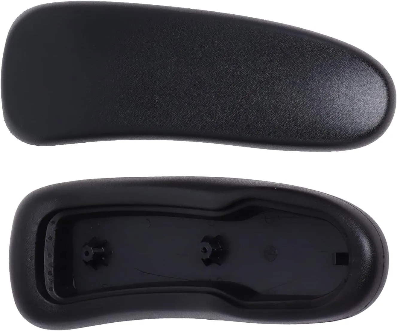 Office Chair Arm Pads Replacement for Herman Miller Classic Aeron Chair Graphite, 2Pack 100% Polyurethane Finish, Black