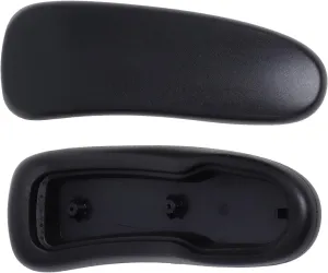Office Chair Arm Pads Replacement for Herman Miller Classic Aeron Chair Graphite, 2Pack 100% Polyurethane Finish, Black