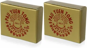 Original PAU Yuen Tong Balm | Old Chinese Balm (Pack of 2)