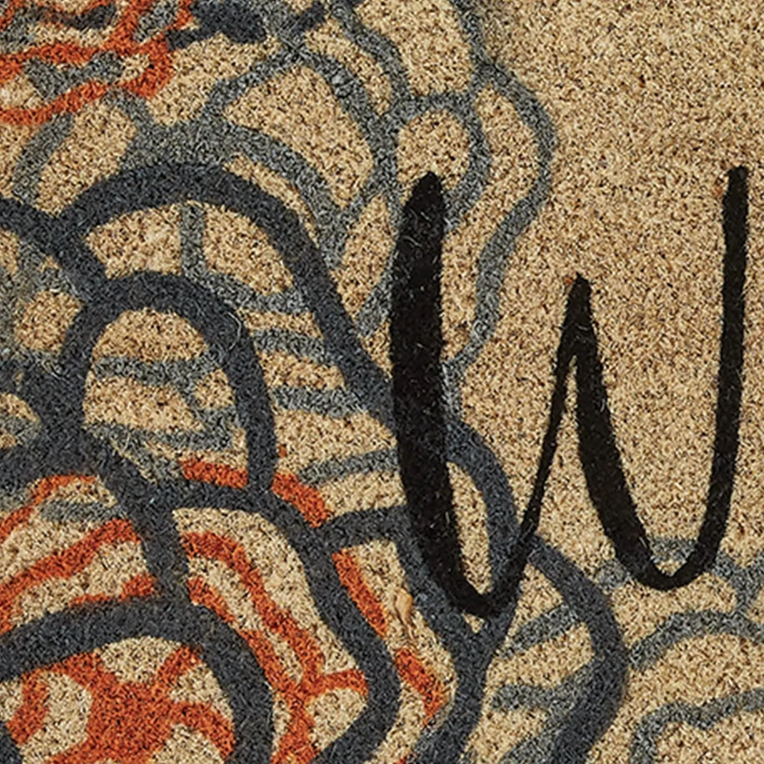 Park Designs Apricot & Stone Doormat 1'6''x2'6''