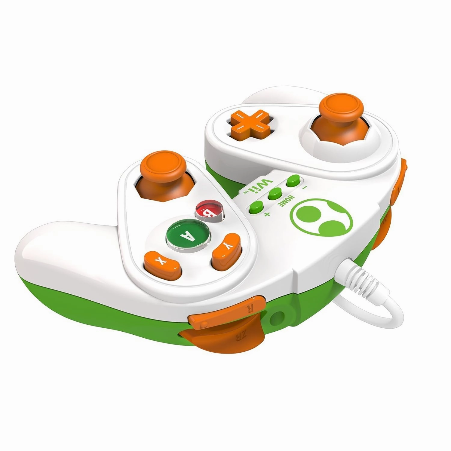 PDP Wired Fight Pad for Wii U - Yoshi (Renewed)