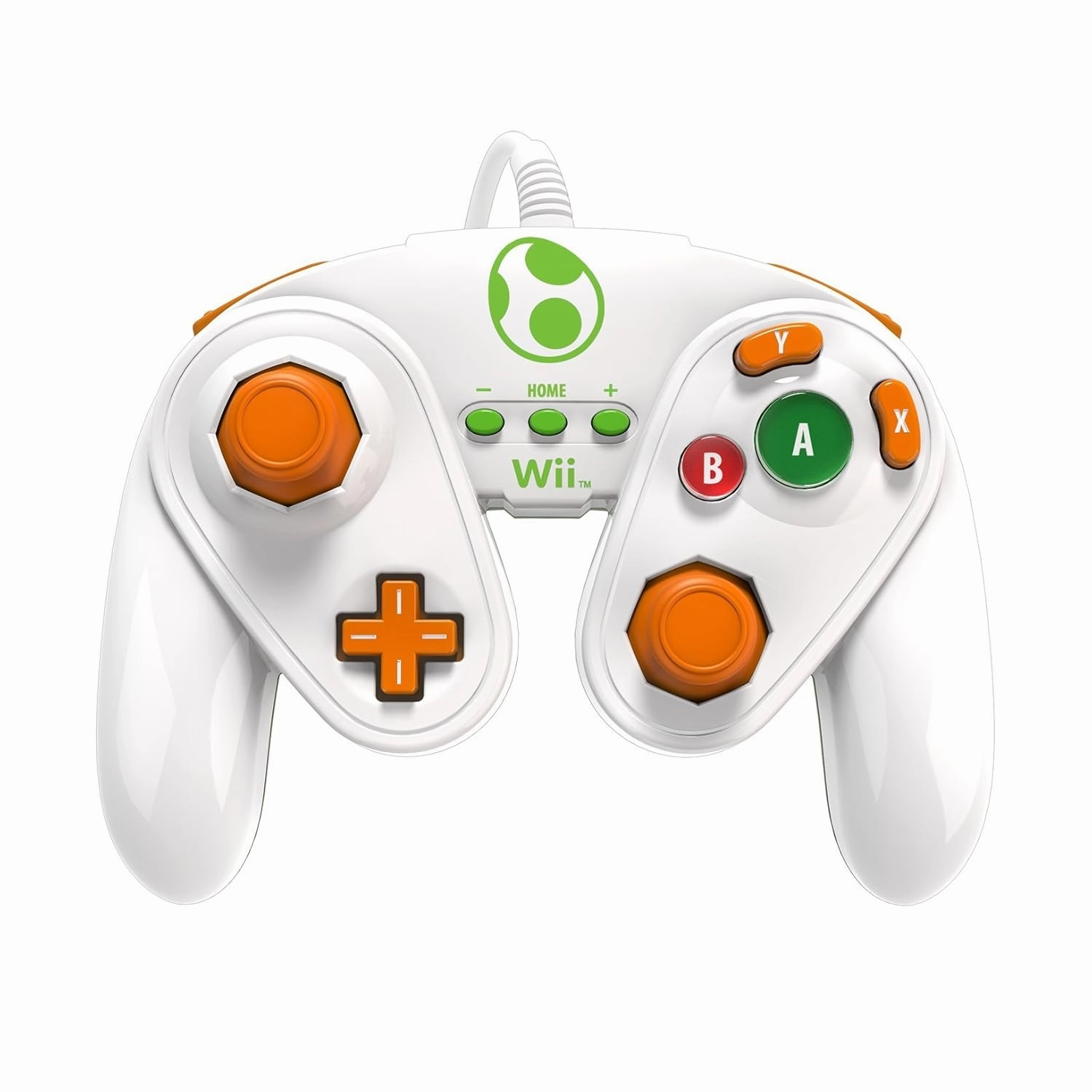 PDP Wired Fight Pad for Wii U - Yoshi (Renewed)