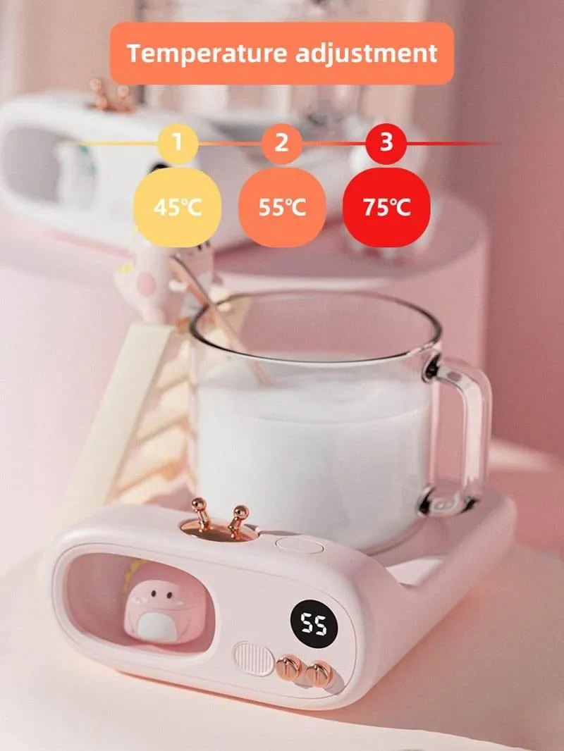 Pet Coffee Warmer Coaster - Smart Cute Design