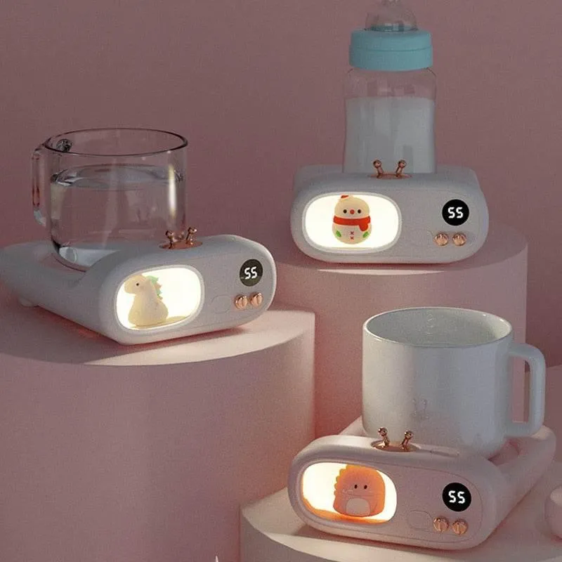 Pet Coffee Warmer Coaster - Smart Cute Design