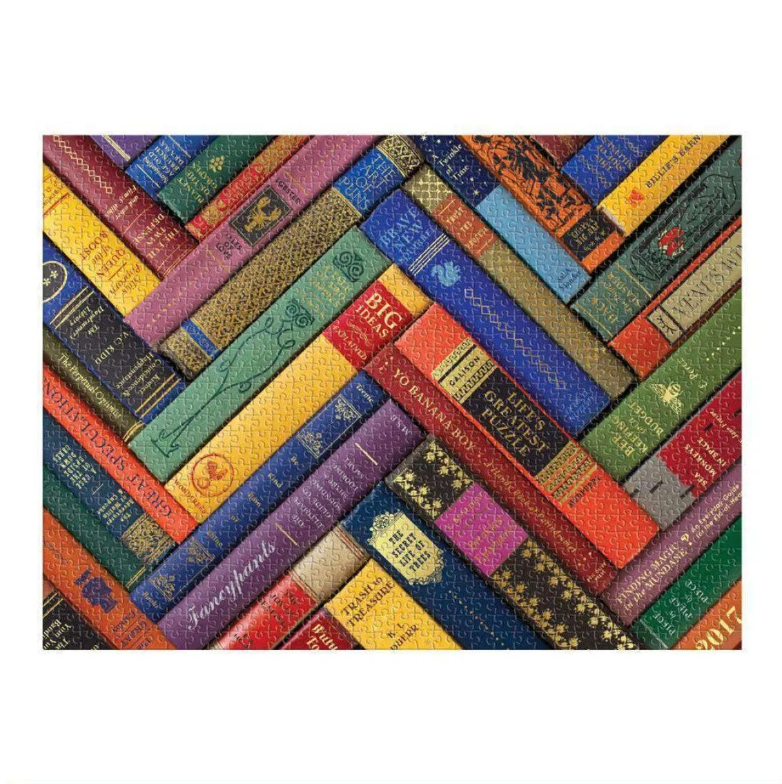 Phat Dog Vintage Library, 1000pc Foil Stamped Puzzle