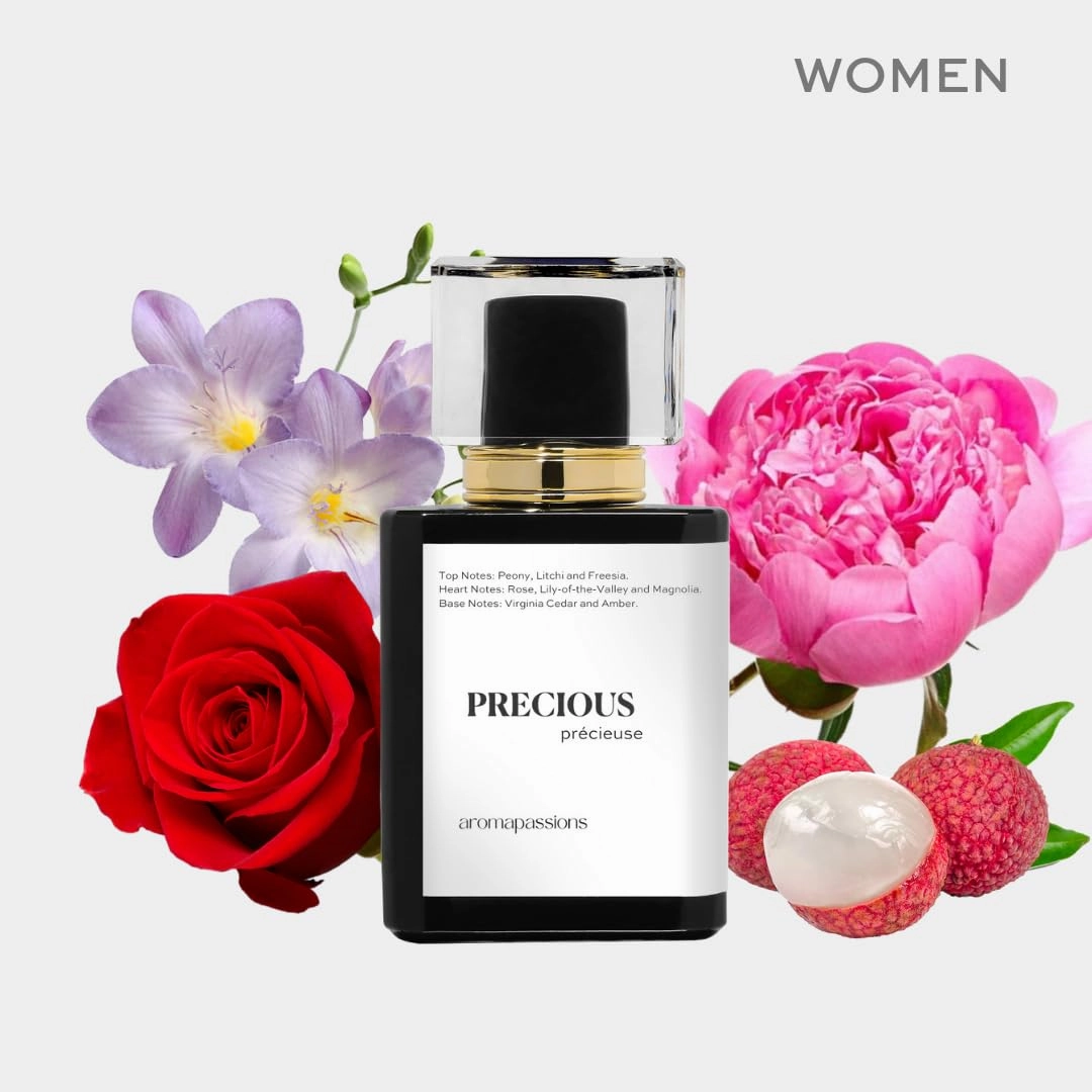 PRECIOUS | Inspired by Chloe CHLOE EAU DE PARFUM | Pheromone Perfume for Women | Extrait De Parfum | Long Lasting Dupe Clone Essential Oils Fragrance | Perfume De Mujer | (100 ml / 3.4 Fl Oz)