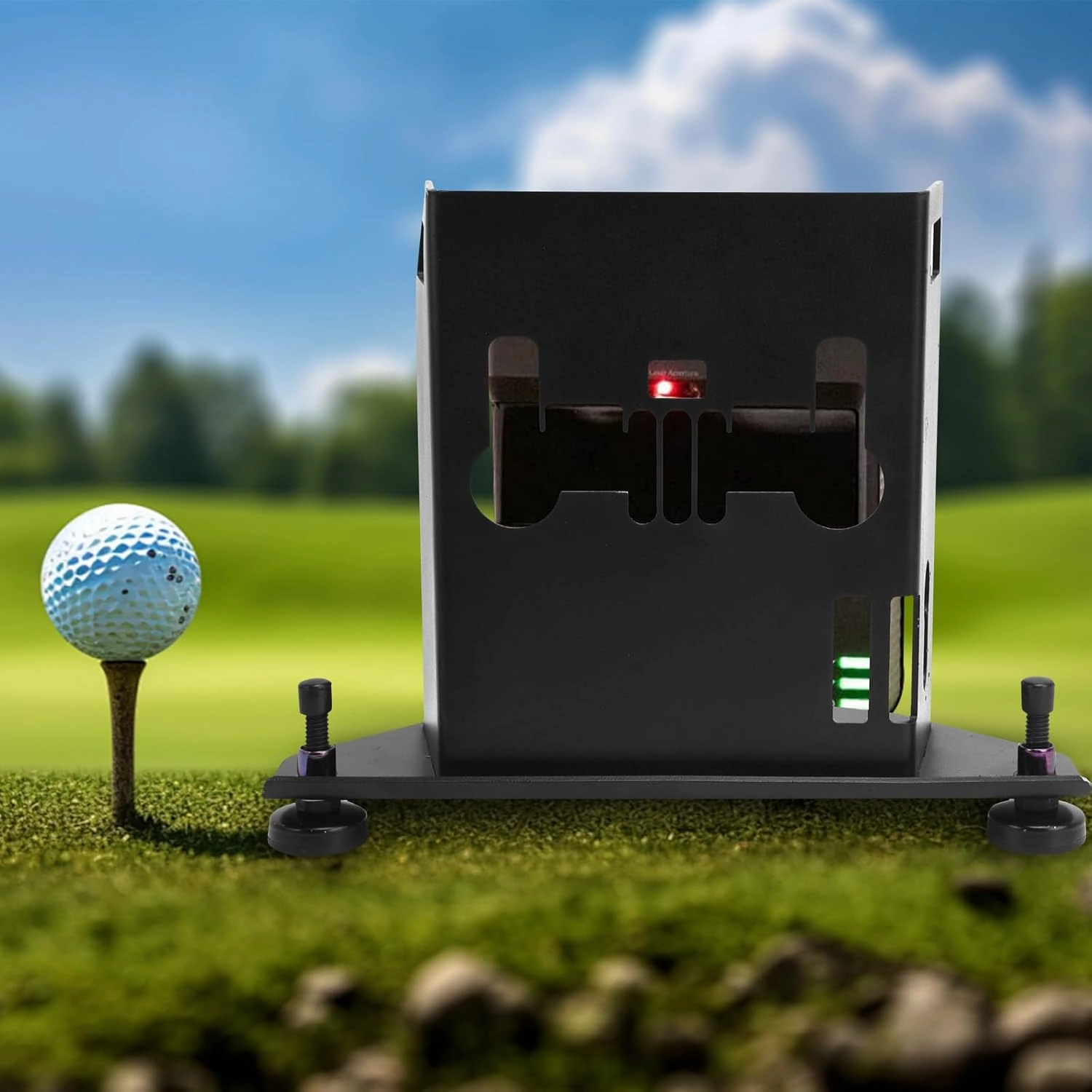 Protective Case for Skytrak, Protective Case Box for Skytrak Golf Launch Monitor, Metal Protective Case Box for Skytrak Golf Launch Monitor, Suitable for The First Gen Model Ball Not Included