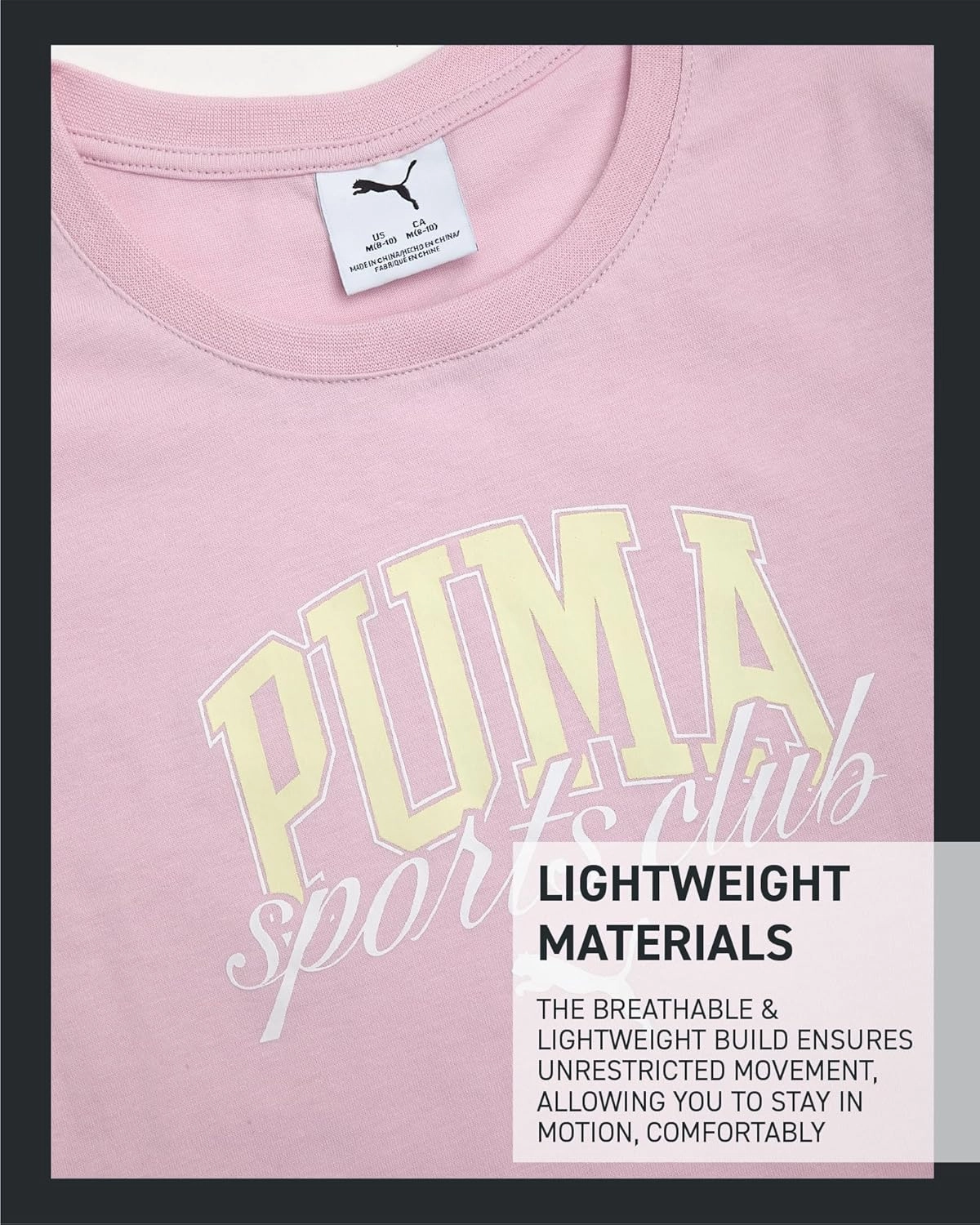 PUMA Girls Active Shorts Set - 3 Piece Performance T-Shirt, Tank Top, Gym Shorts - Summer Athletic Outfit for Girls (7-14)