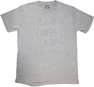 Radiohead Note Pad Cut Out Faded Print Logo T-Shirt