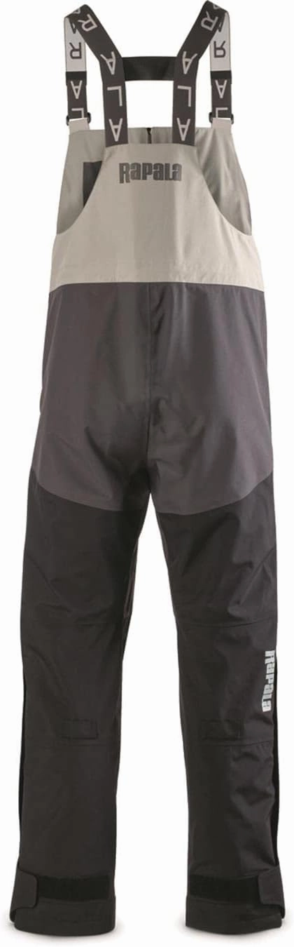 Rapala Pro Rain Bib Pant Grey/Black