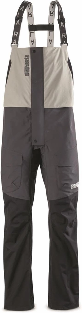 Rapala Pro Rain Bib Pant Grey/Black