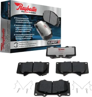 Raybestos Element3 EHTTM Automotive Replacement Front Brake Pad for Selected Dodge (Dakota,Durango,Ram 1500), Mitsubishi (Raider), Chrysler (Aspen) Model Years (EHT1084H)