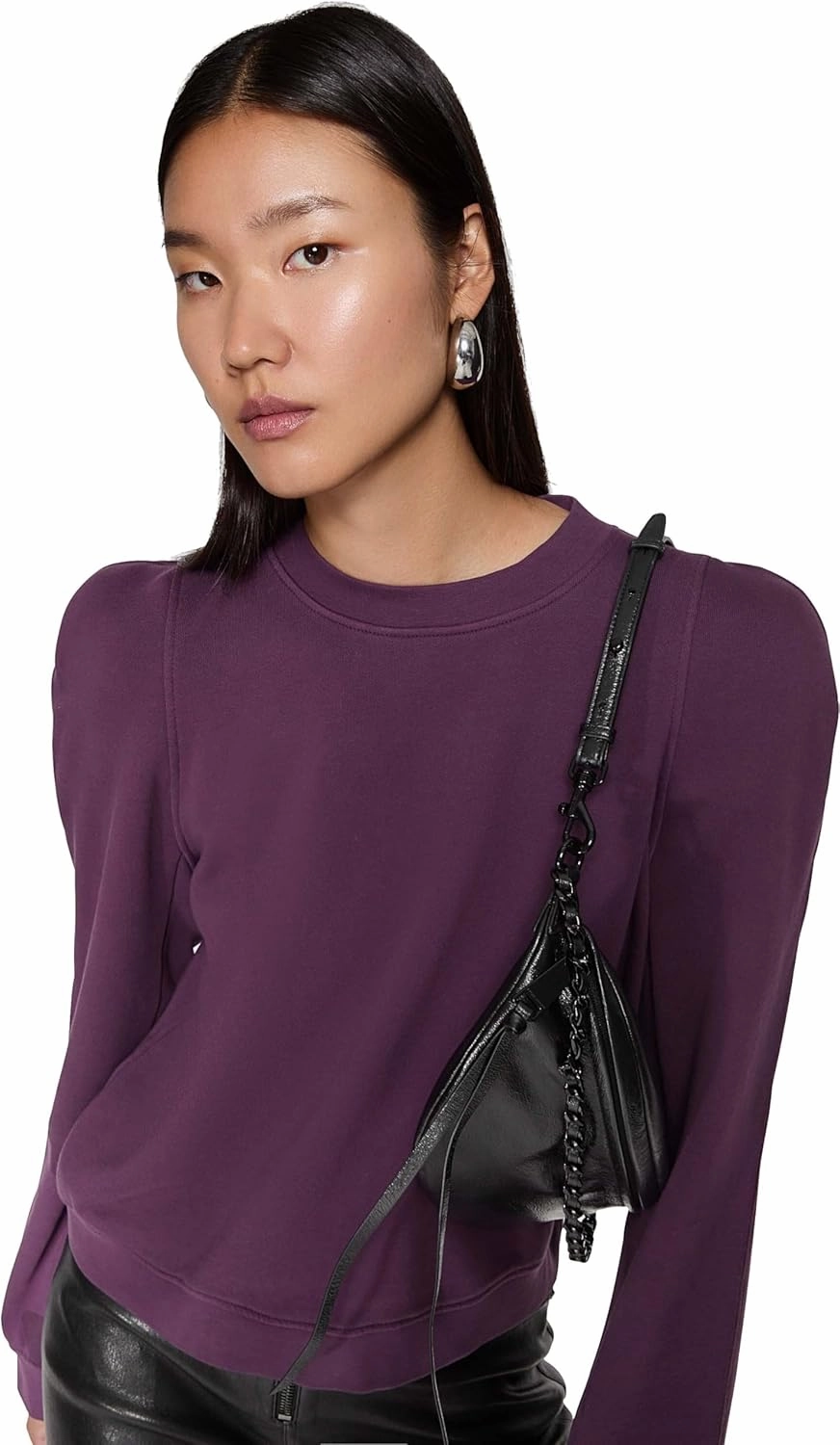 Rebecca Minkoff Women's Jade Scultped Sweatshirt