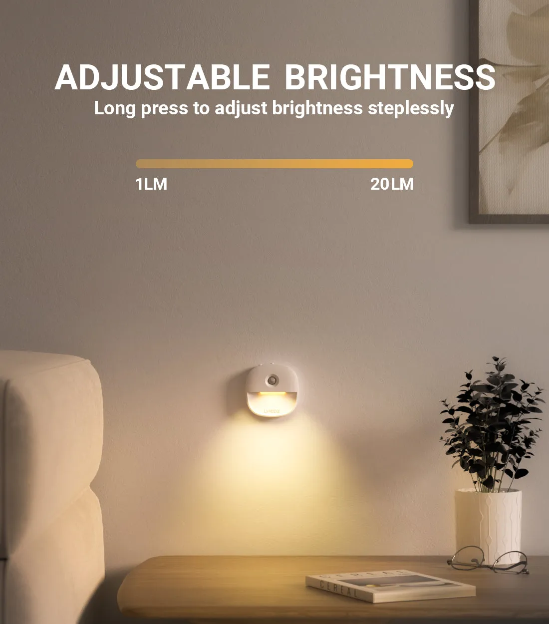 Rechargeable Motion Sensor Night Light A5126