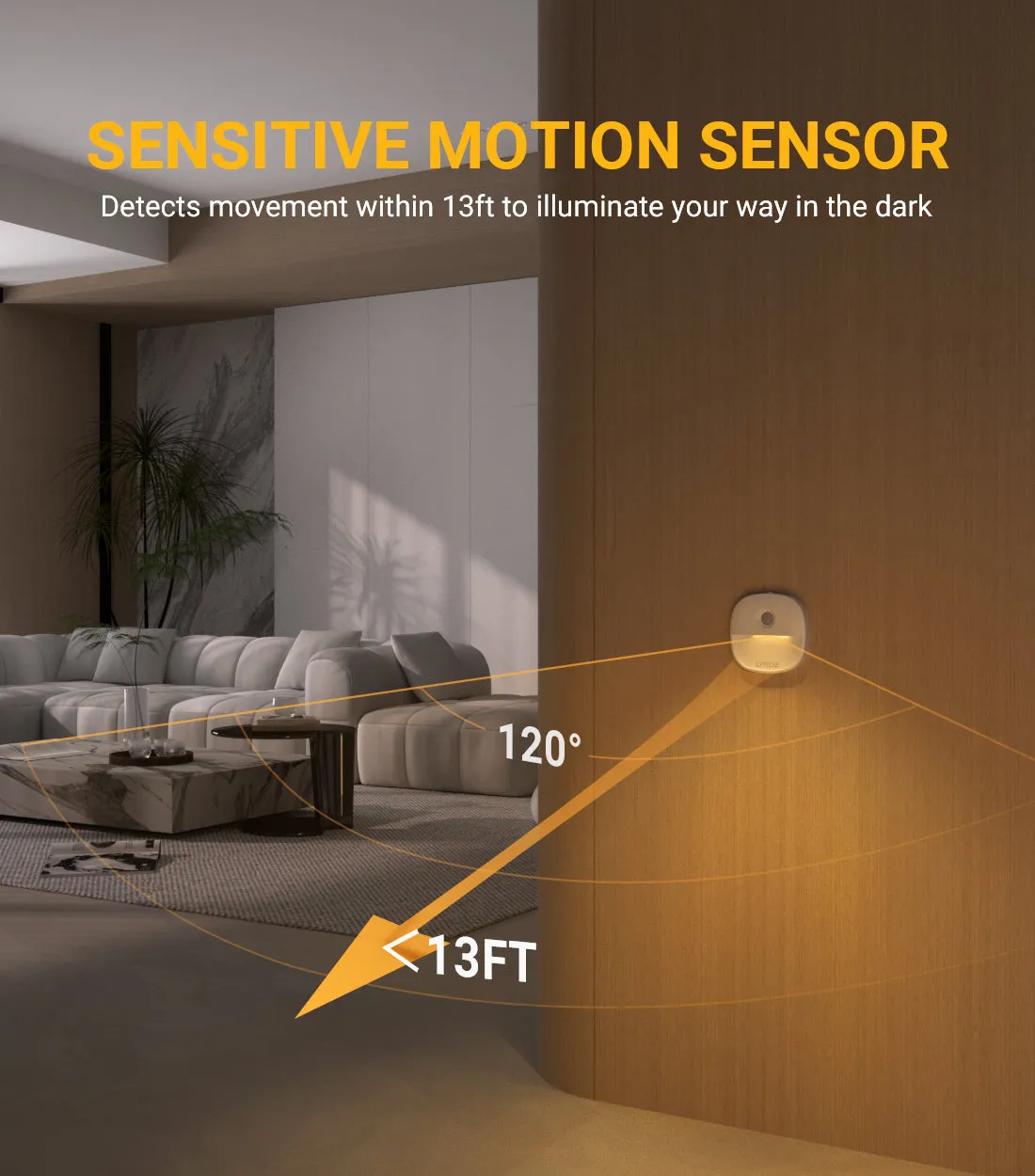 Rechargeable Motion Sensor Night Light A5126