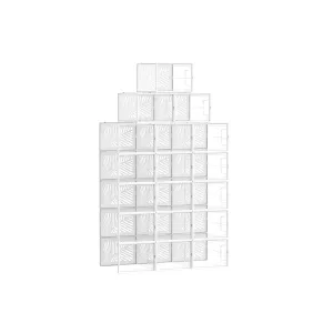 Rootz 18 Pack Shoe Box Organizer - Foldable Storage Containers - Stackable Clear Boxes - PET Body - 35cm x 25.5cm x 19cm