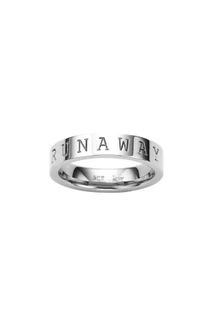 Runaway Stacker Ring Silver