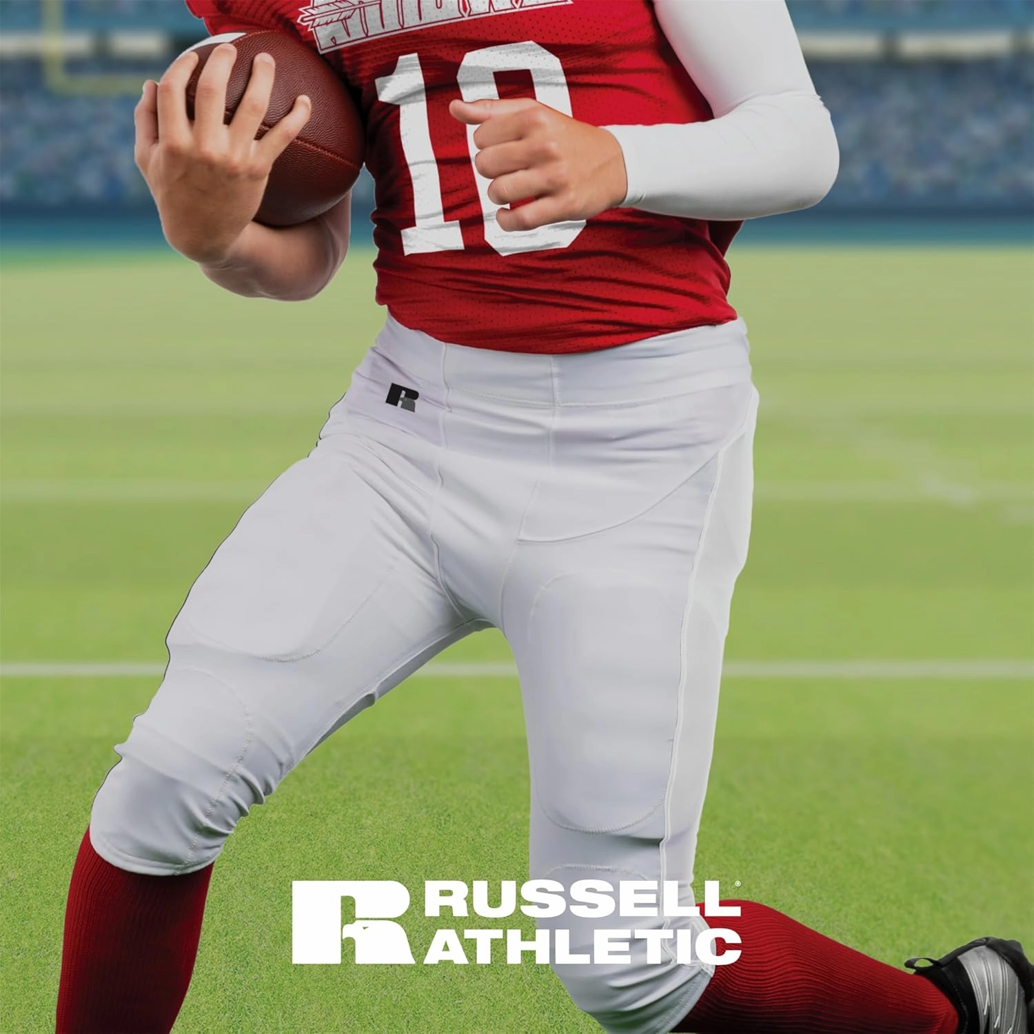 Russell Athletic Men's Beltless Football Pant