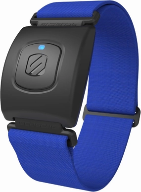 Scosche Rhythm R 2.0: Waterproof/Dustproof Armband with ANT  & BLE Bluetooth Smart for Hyper Accurate Workout Heart Rate Monitoring with Wahoo, Peloton, LED Monitor, DDP Yoga, Strava