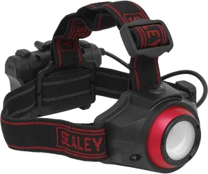 Sealey HT111R 5W Cob LED Rechargeable Head Torch with Auto Sensor, Red