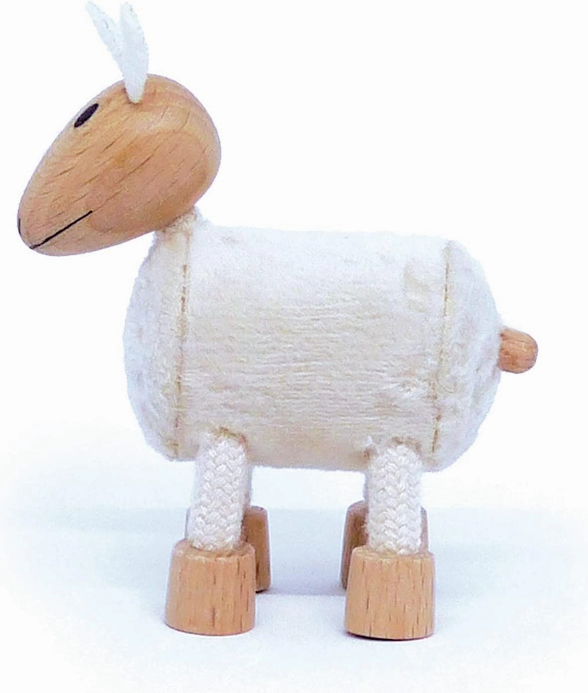 Sheep Wooden Animal Toys for Toddler, Fun and Posable Wooden Farm Toy, Wooden Toys, Wood Farm Animals, Early Education Boys and Girl, Bendable Figures Farm Toys Set