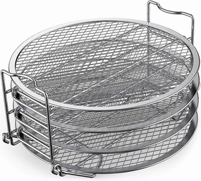SICHEER Dehydrator Rack Stainless Steel Stand Accessories Compatible with Ninja Air Fryer 4-Qt Compatible with Ninja AF101 Air Fryer