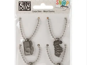 Simple Stories Carpe Diem Planner Collection Metal Charms