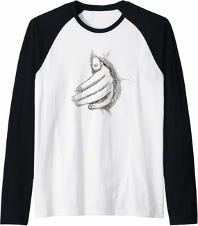 Sir Edward Burne–Jones Artwork Raglan Baseball Tee