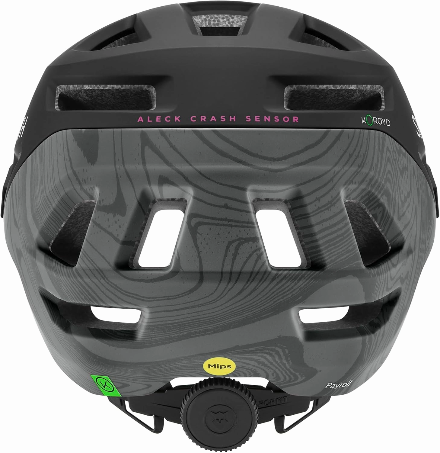 SMITH Payroll E-Bike Helmet – Adult Mountain E-Bike Helmet with MIPS Technology   Aleck Safety Sensor Accessory – Lightweight Protection for Men & Women – Adjustable Visor