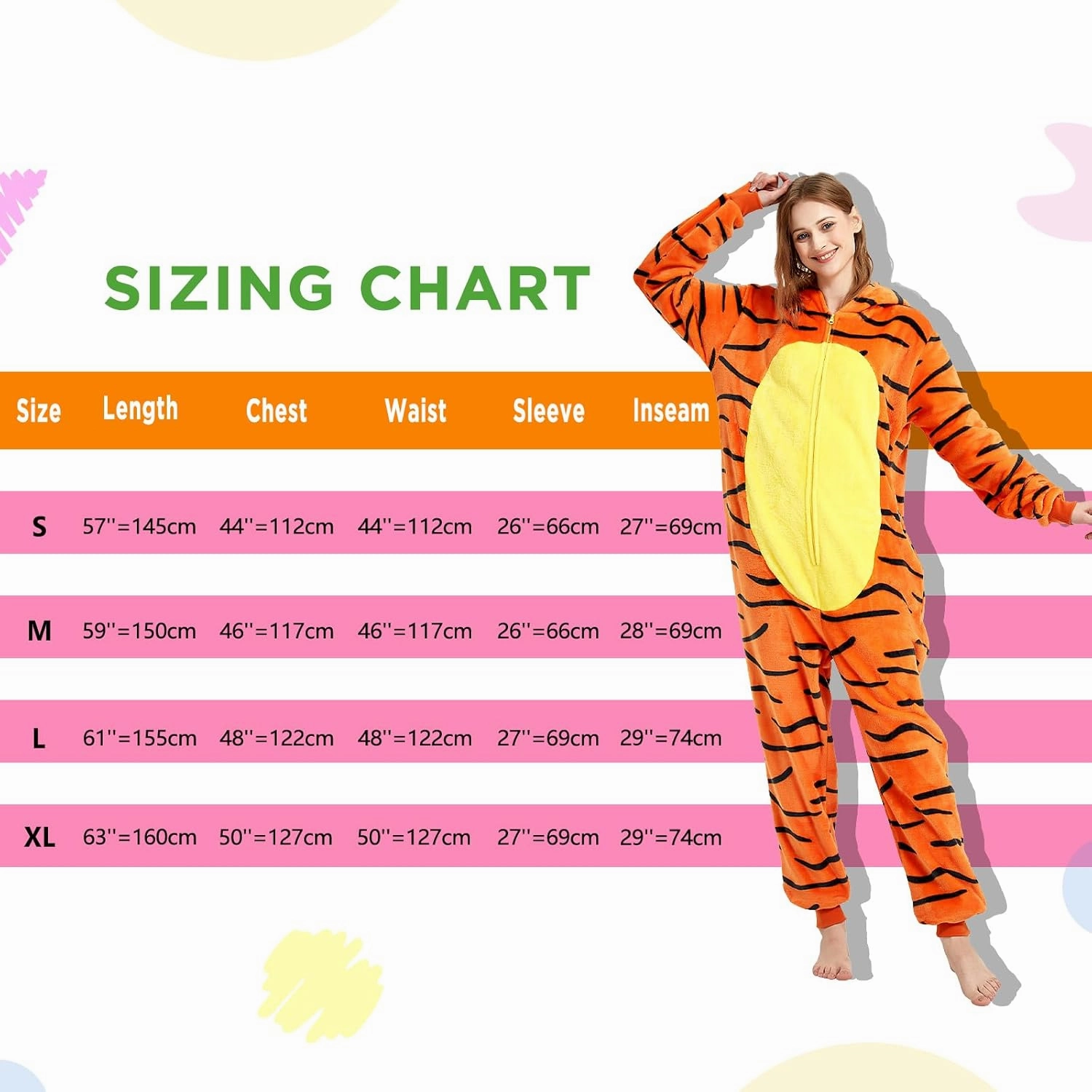 Snug Fit Adult Unisex Onesie Cosplay Costume，One Piece Pajama Halloween Homewear Suit for Women and Men
