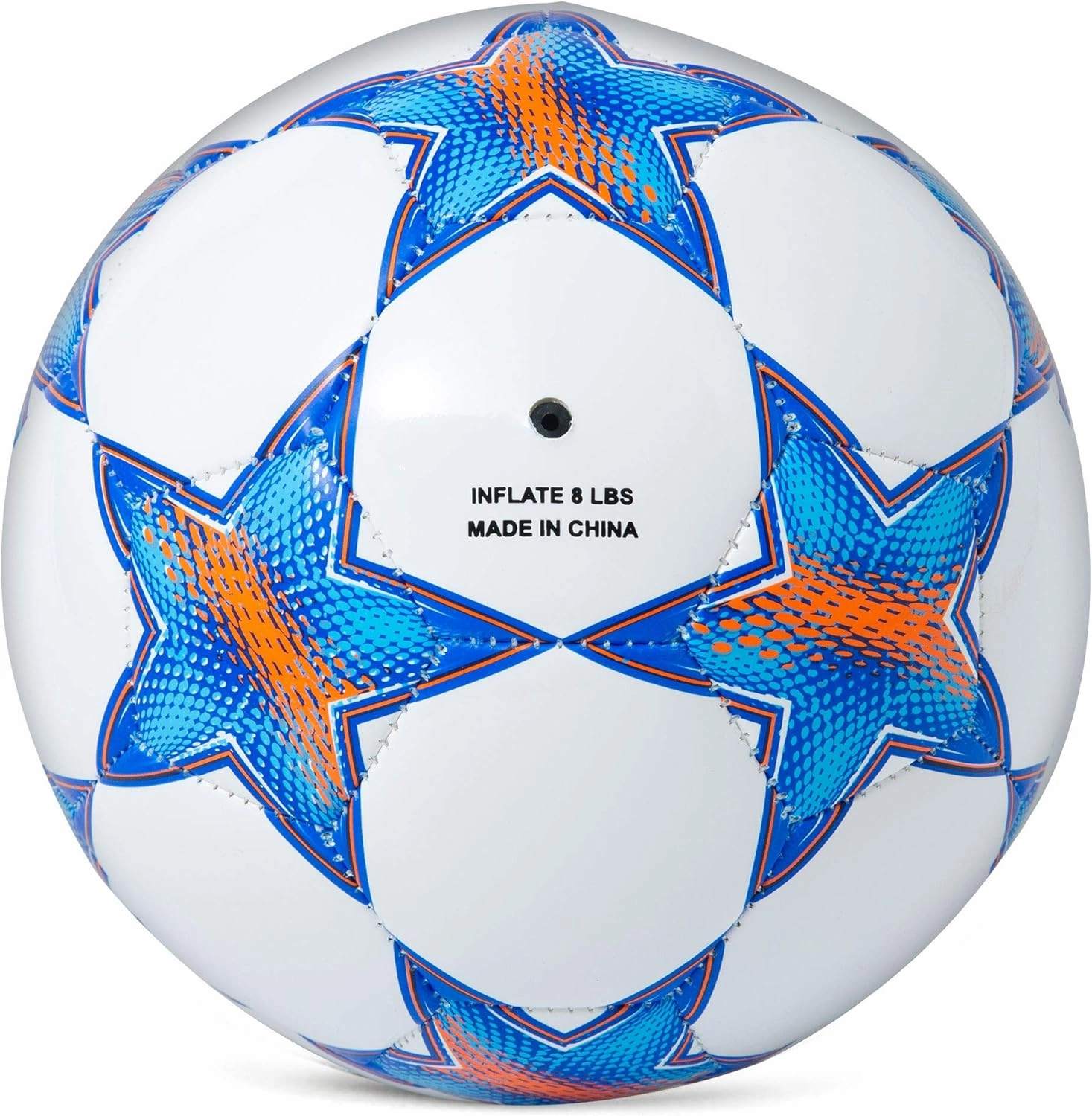 Soccer Ball Size 1.5& Size 3 & Size 4 & Size 5 for Kids and Adult, Ball Toys with Star Pattern Official Size Soccer Balls for Training, Playing, Boys, Girls, Toddlers, Adult