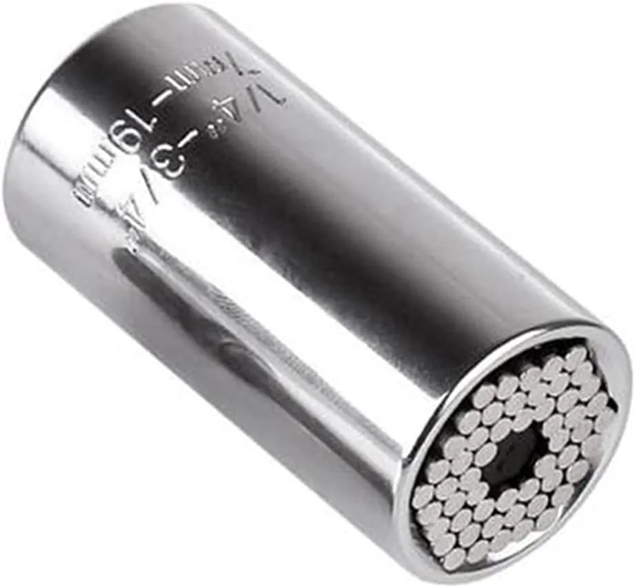 Socket Grip Ratchet Wrench Power Drill Adapter 105 Degree Right Angle Driver Extension Power Drill Hand Tools 7mm-19mm Universal Chuck(Only Sleeve)