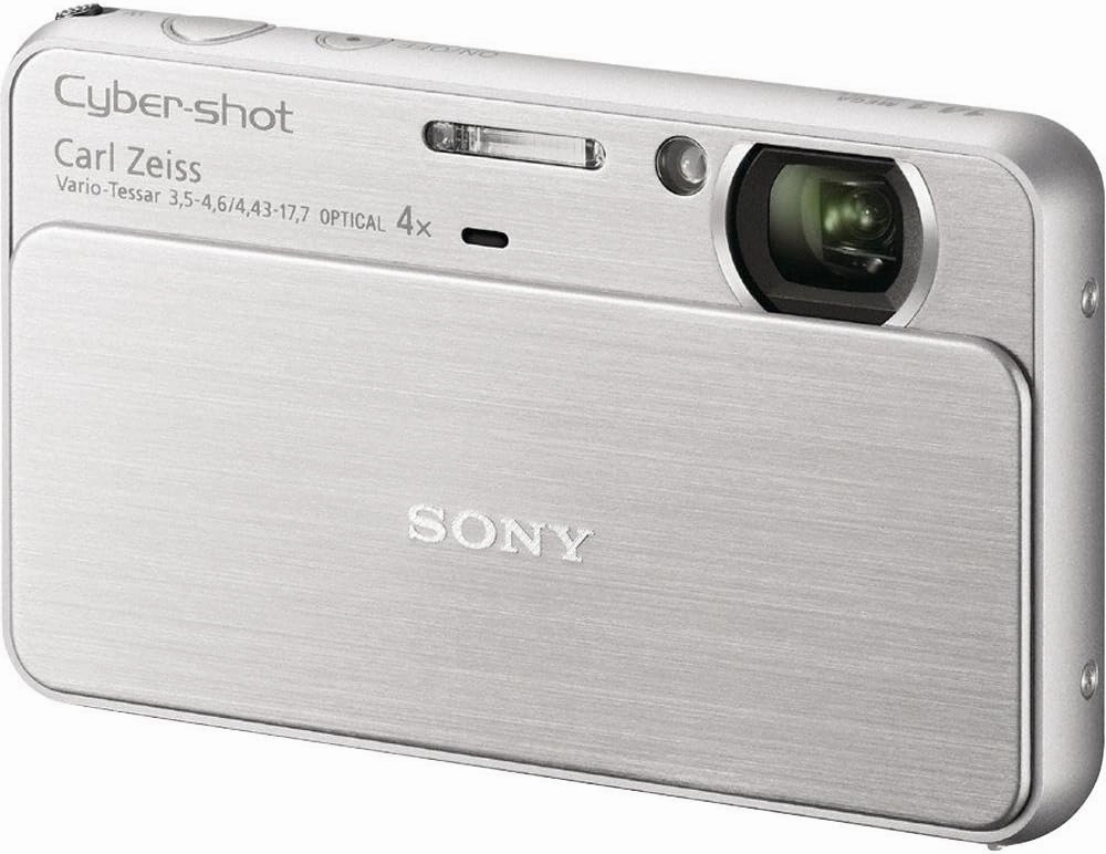 Sony T Series DSC-T99 14.1 Megapixel DSC Camera with Super HAD CCD Image Sensor (Silver)