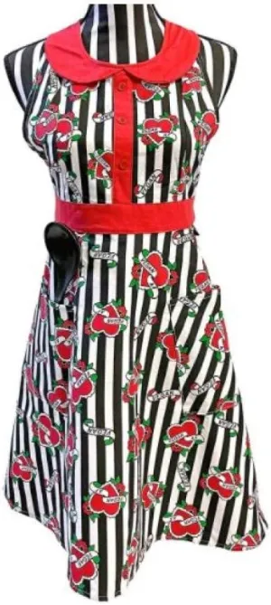 Sourpuss Women's Apron (Vegan AF)