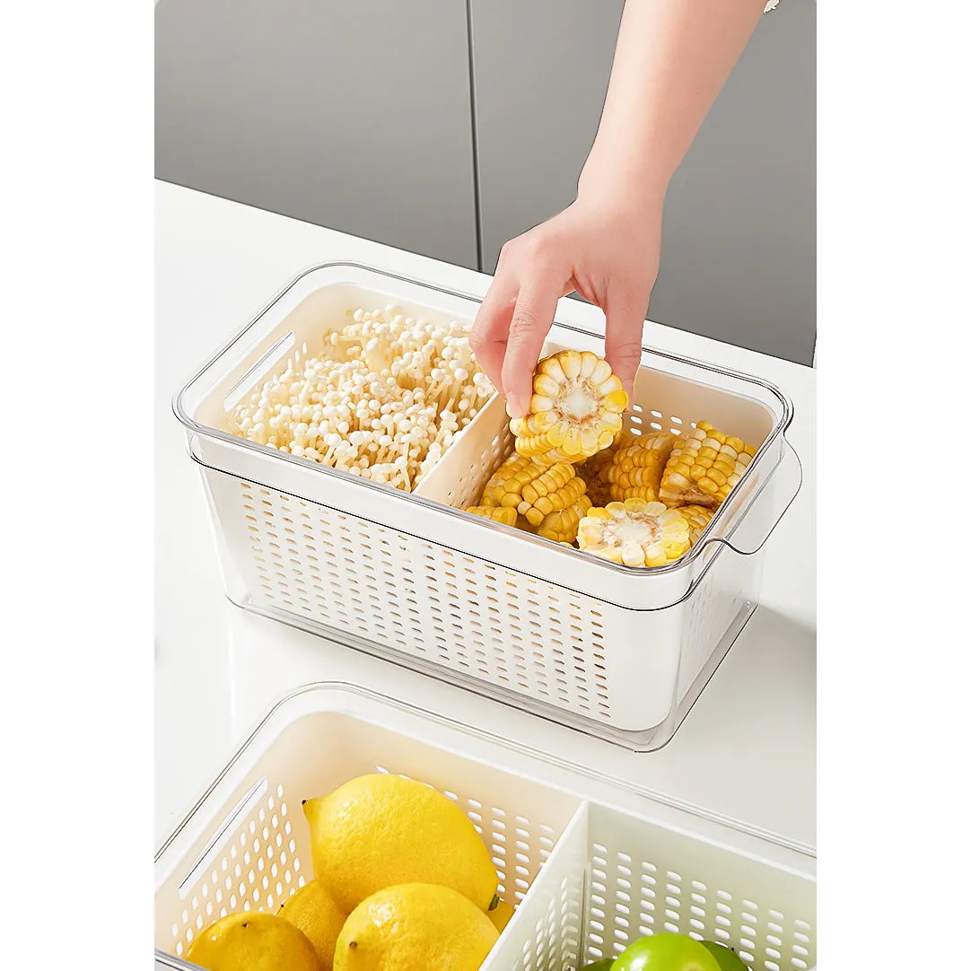 Stackable Refrigerator Organisers - 4 Pack