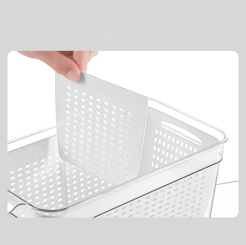 Stackable Refrigerator Organisers - 4 Pack