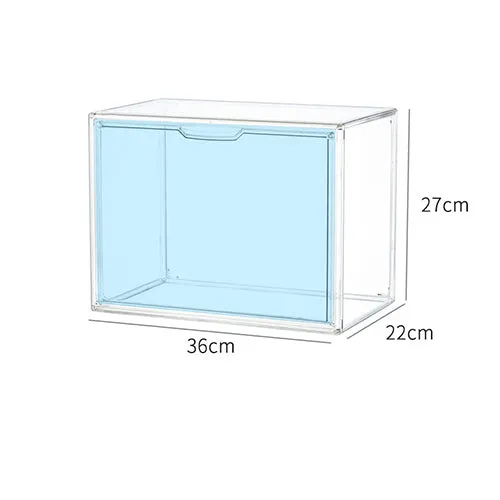 Stackable Storage Case with Magnetic Lid