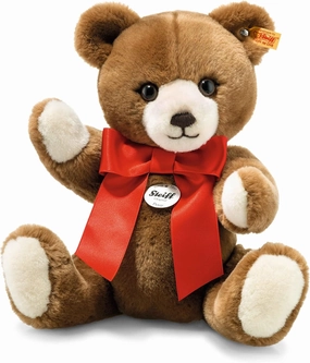 Steiff Petsy Teddy Bear, Caramel, Premium Stuffed Animal Plush Small