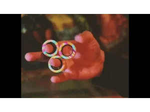 Stress Relief Magnetic Ring Fingertip Gyro