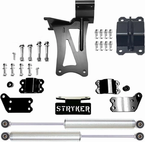 Stryker Off Road Design Dual Steering Stabilizer Kit Made in the USA with USA Steel and Bilstein Cylinders compatible w/ 2017-2022 Ford F450/F550 Super Duty 4WD