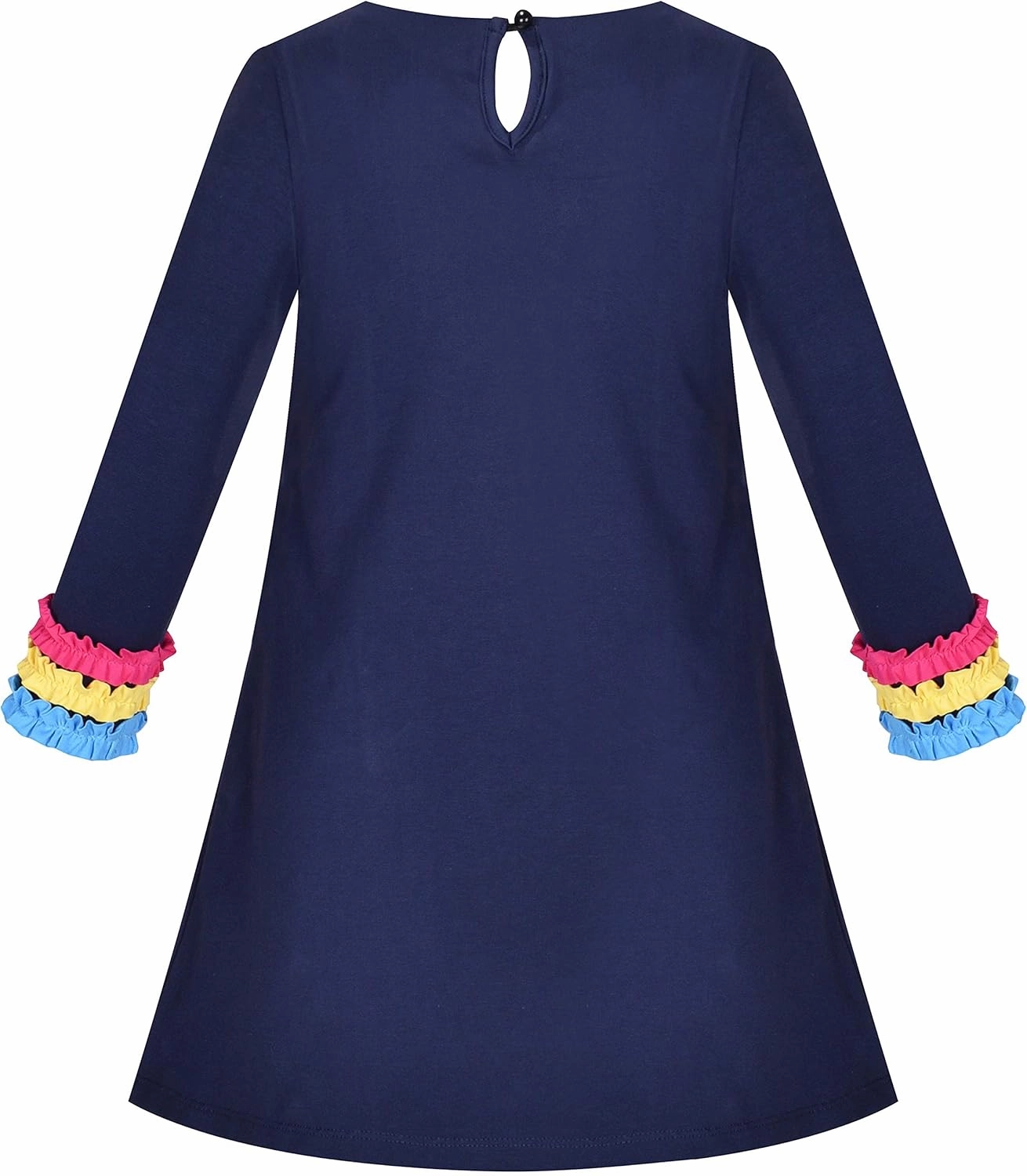 Sunny Fashion Girls Outfit Set 2 Piece Cotton Heart Casual Dresss Top Pants