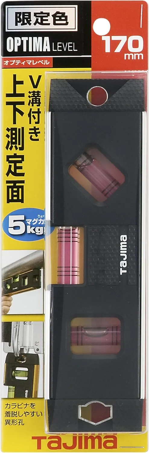 Tajima OPT-170S Optima Level, 6.7 inches (170 mm), Silver