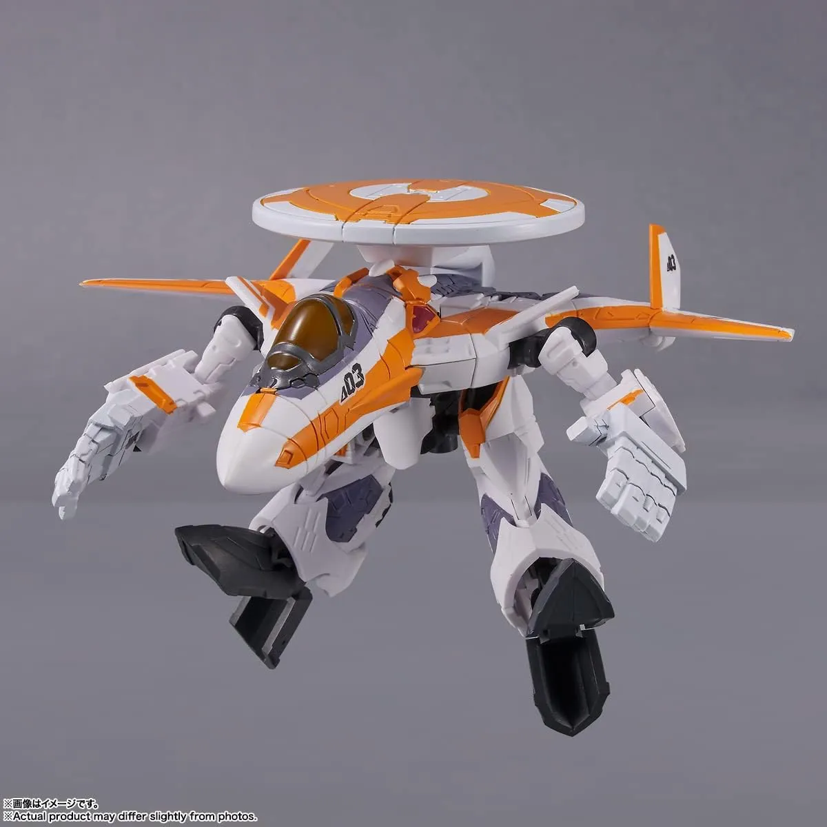 TAMASHII NATIONS - Macross Delta - VF-31E Siegfried (Chuck Mustang Use) with Reina Prowler, Bandai Spirits Tiny Session Figure Action Figure